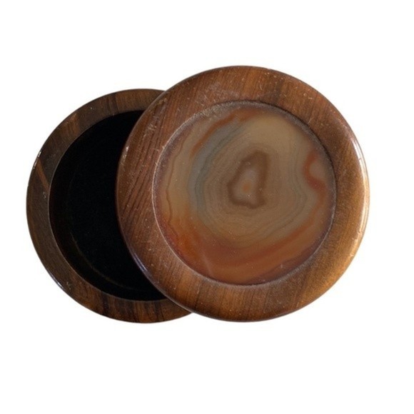 Vintage - Tiny Trinket Box bundle of 2 - Picture 16 of 16